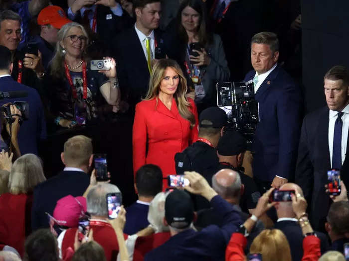 July 2024: Melania appeared at the Republican National Convention in Wisconsin. 