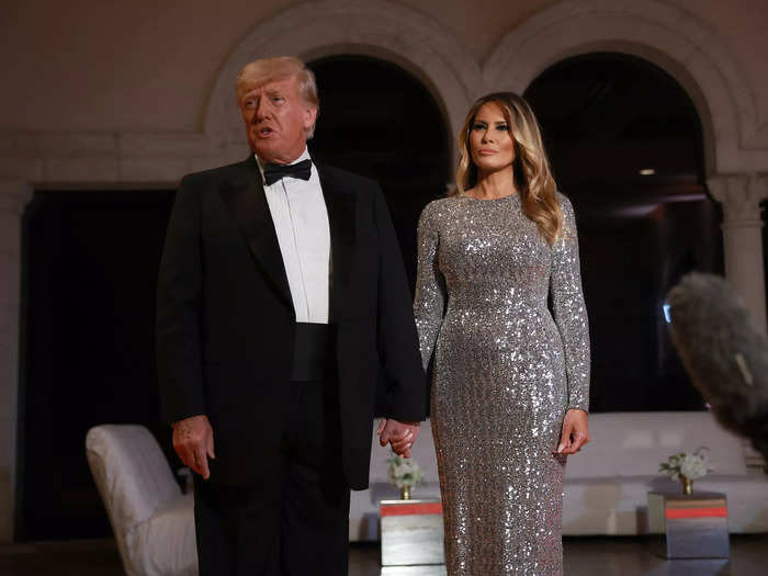 December 2022: She returned to the Mar-a-Lago Club to host a New Year