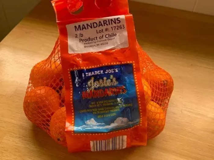 Mandarin oranges: $3.99