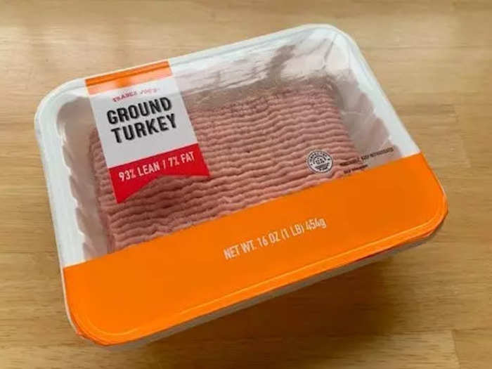 Ground turkey: $3.49