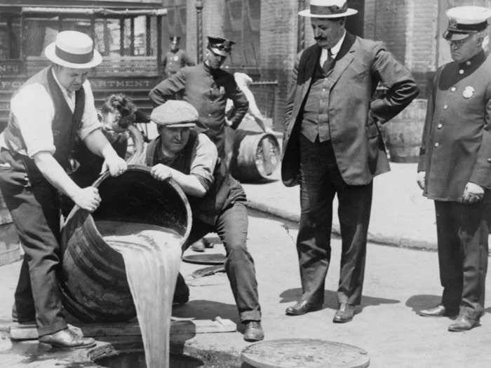 This decade also saw the introduction of the 18th Amendment, also known as Prohibition. 