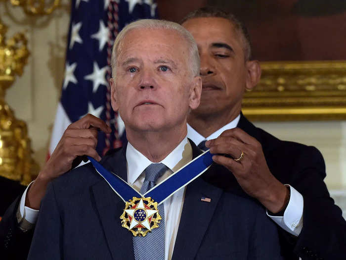 They ended their time in the White House on good terms as Obama surprised Biden with a Presidential Medal of Freedom