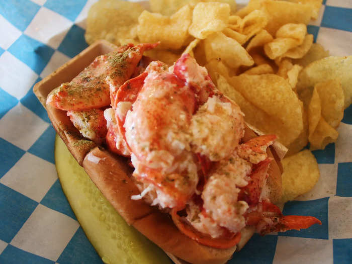 This lobster roll certainly lived up to the hype.