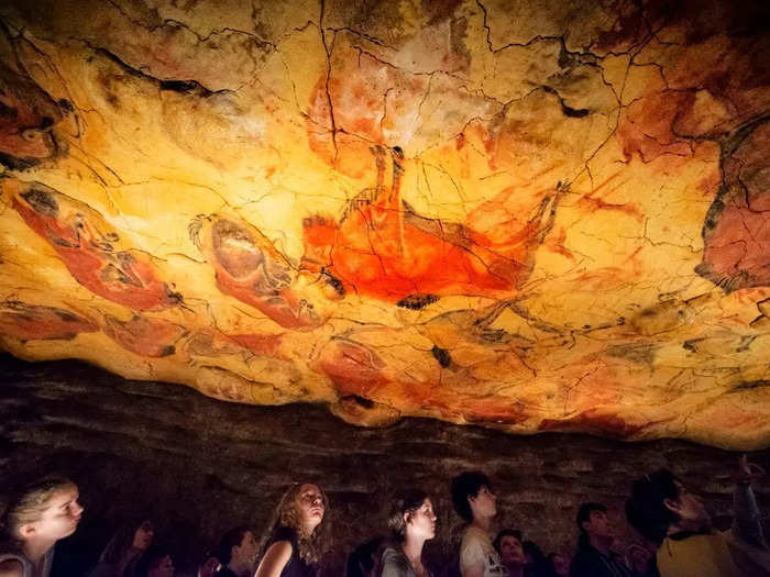 Altamira cave paintings show that ancient humans were capable of sophisticated art.