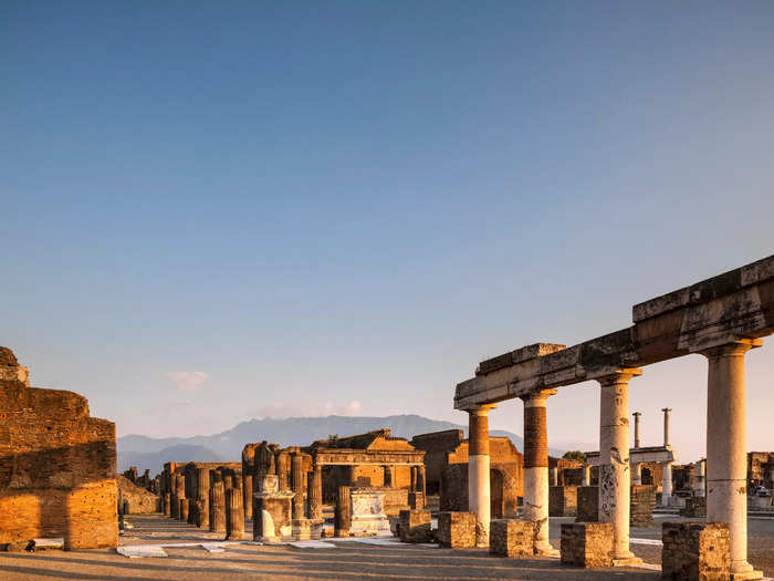 Pompeii and Herculaneum gave a glimpse into the lives of everyday Roman citizens. 