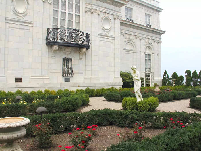 Rosecliff is surrounded by 8 acres of gardens.