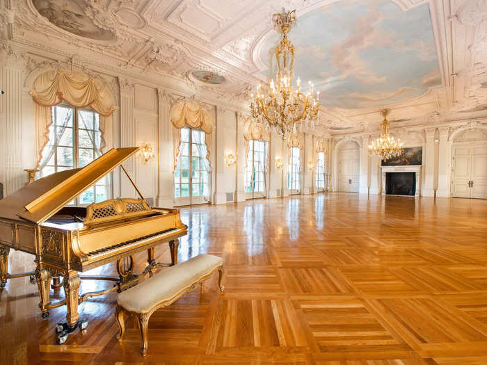 The salon led into the enormous ballroom, the largest single private room in all of Newport.