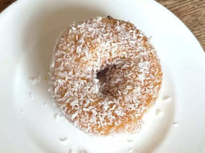 I was pleasantly surprised by the coconut doughnut.