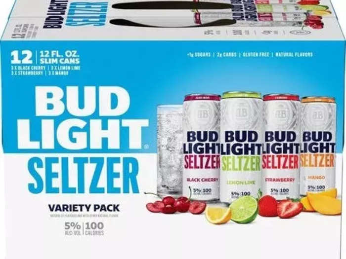 Bud Light is known for its beer, but its spiked seltzers come in several flavors.