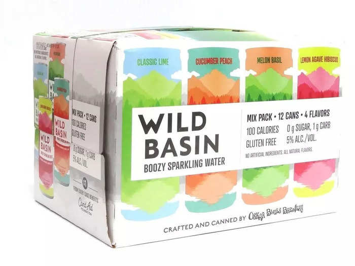 Wild Basin Boozy Sparkling Water comes in some unique flavors.