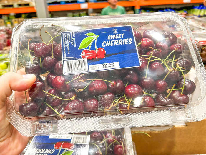 Cherries are a sweet snack and a fun addition to lemonade.