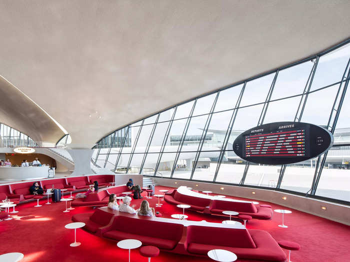 While John F. Kennedy International Airport is a trek from NYC hot spots, its TWA hotel within a terminal makes it one of the best for morning flights, in Ott