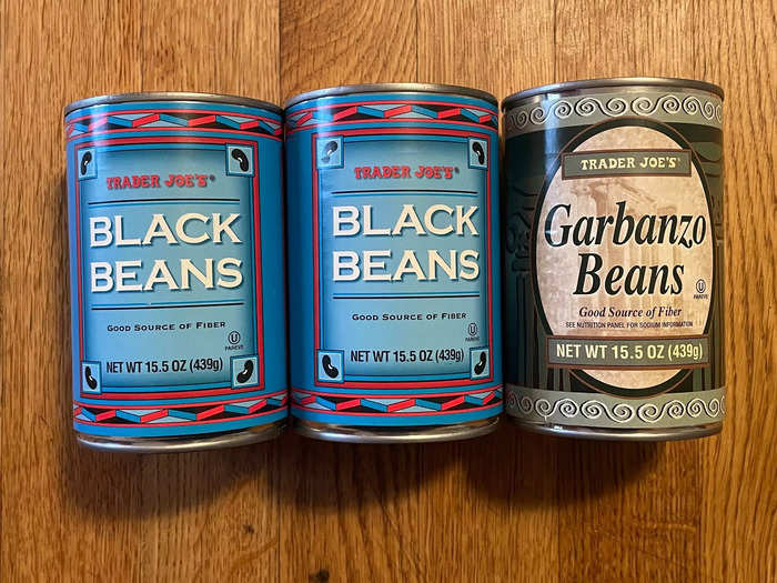 Beans are a pantry staple. 