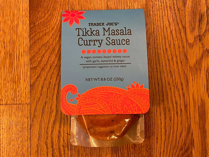 Tikka masala simmer sauce is great for a quick, flavorful meal.