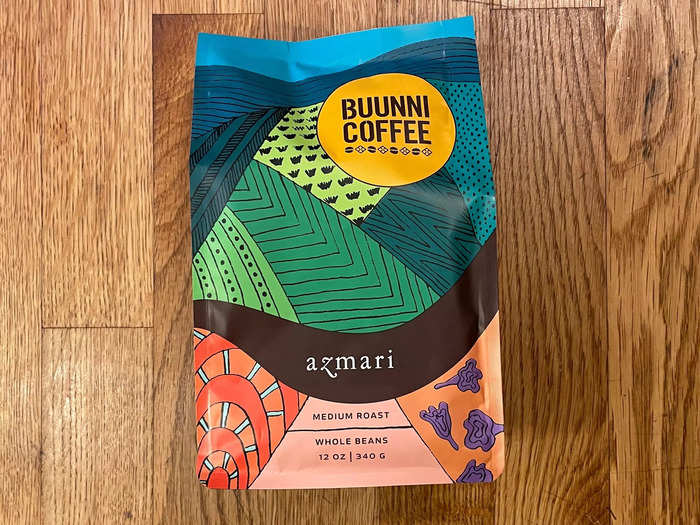 Buunni coffee is almost as good as a local roaster. 