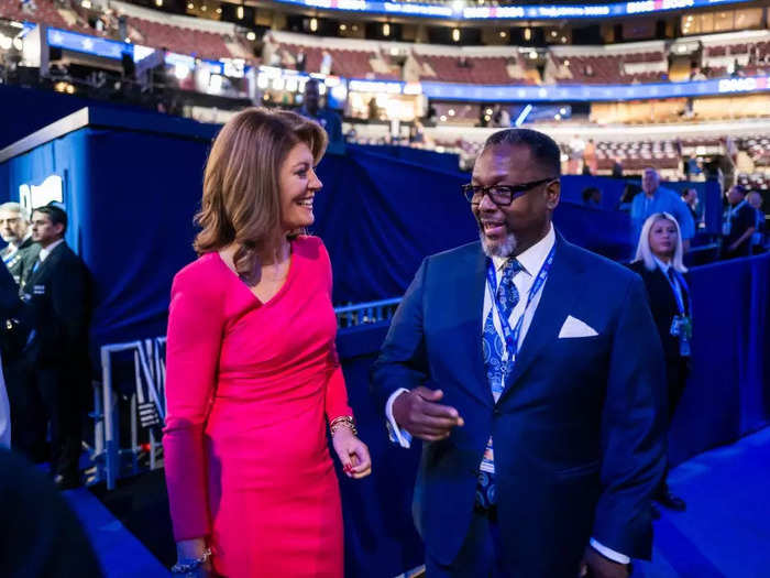 "Suits" star Wendell Pierce joined his home state of Louisiana for its roll call.