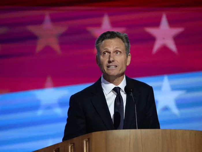 Tony Goldwyn hosted the first night of the Democratic National Convention.