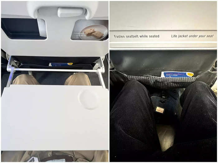 There was a small improvement in terms of legroom ...