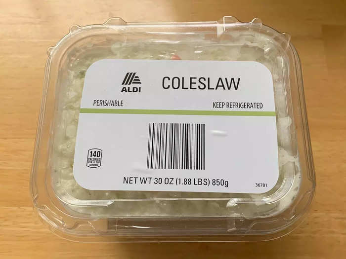 Coleslaw: $3.75