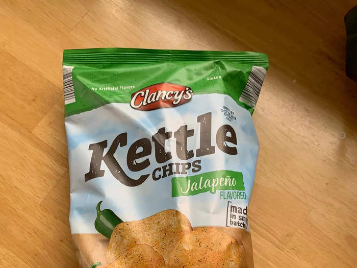 Jalapeño chips: $1.95