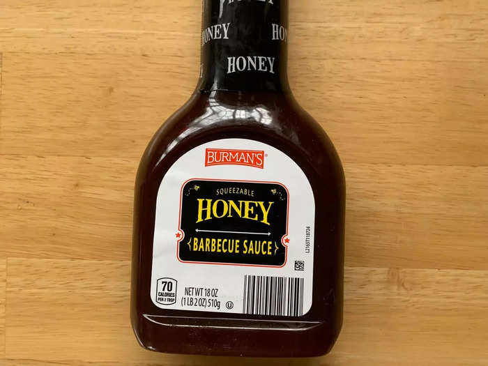 Barbecue sauce: $1.45