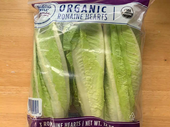 Romaine hearts: $3.69