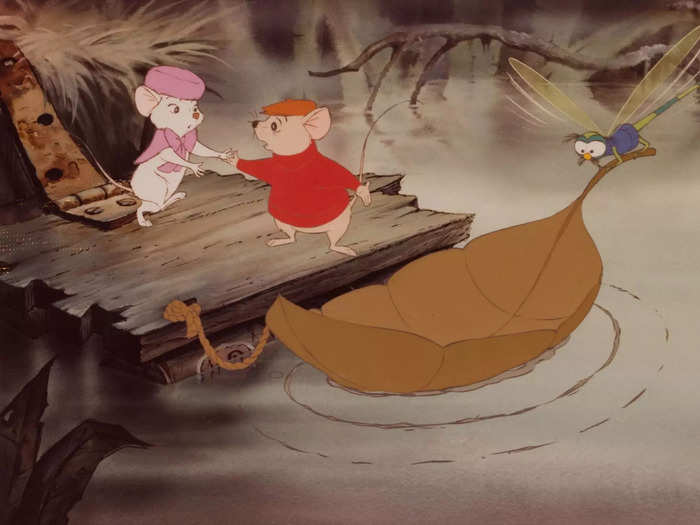 "The Rescuers" is another story about lovable mice.