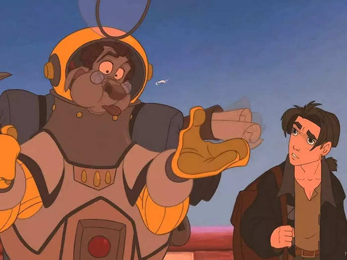 "Treasure Planet" (2002) is based on the 1883 novel "Treasure Island."