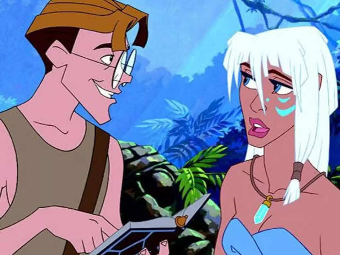 In 2001, Disney left behind princesses to make a film more geared towards boys: "Atlantis: The Lost Empire."