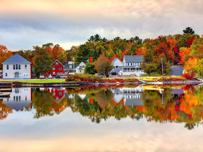 Instead of visiting the coast of Maine, go to the highlands. 