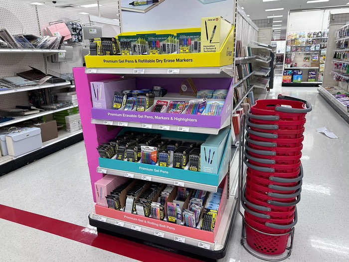 I recommend visiting Target during its back-to-school clearance if you can — it