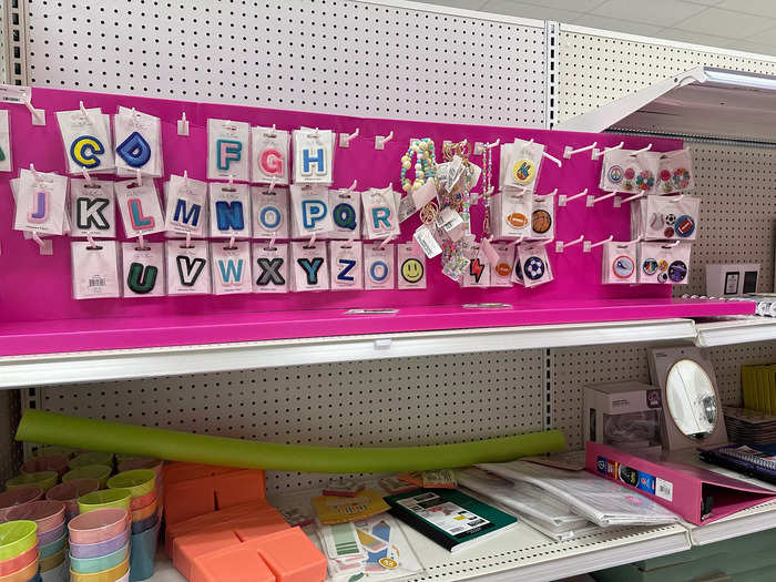 This was apparently a great time to buy cute back-to-school accessories at Target.