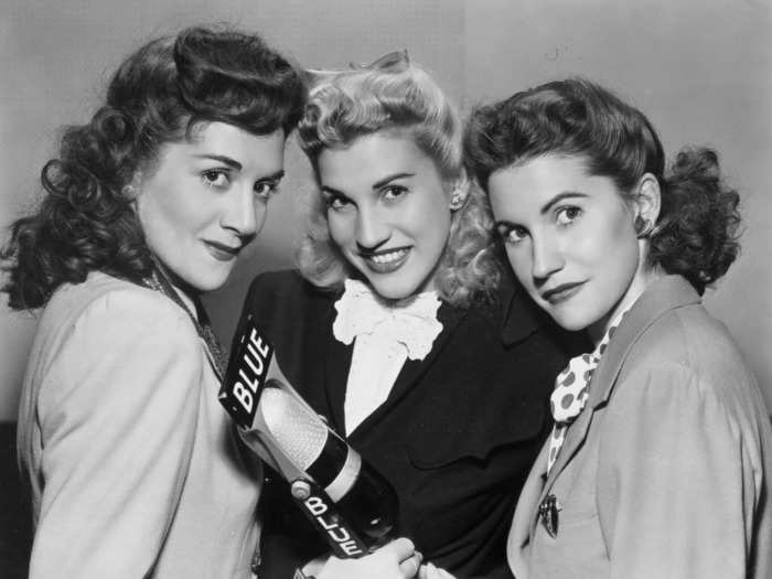 The singing trio LaVerne, Patty, and Maxene Andrews had a decadeslong feud.