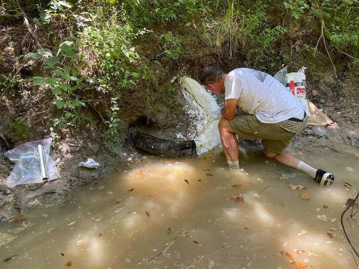 Templeton has tips for other fossil hunters.