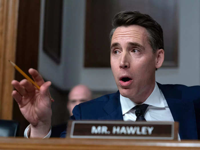 Sen. Josh Hawley of Missouri