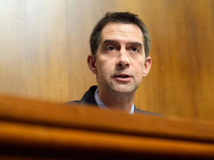 Sen. Tom Cotton of Arkansas