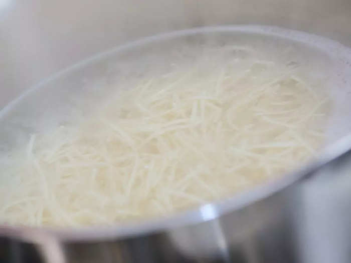 Cook your noodles separately to make them less gummy.