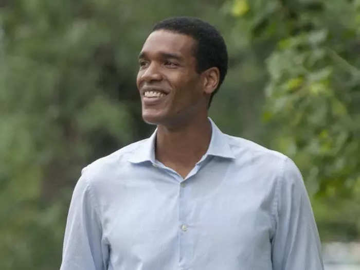 Parker Sawyers played a young President Barack Obama in "Southside With You."