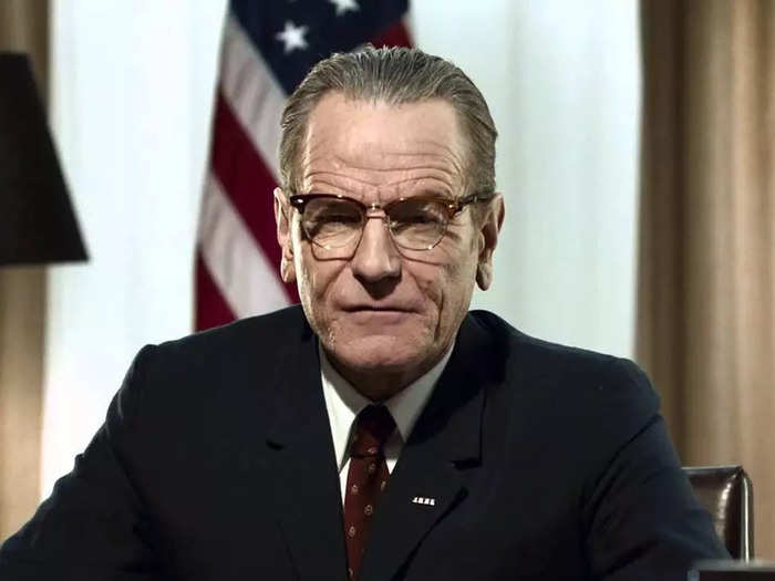 Bryan Cranston took a turn at playing President Lyndon Baines Johnson in the 2016 HBO biopic "All the Way."