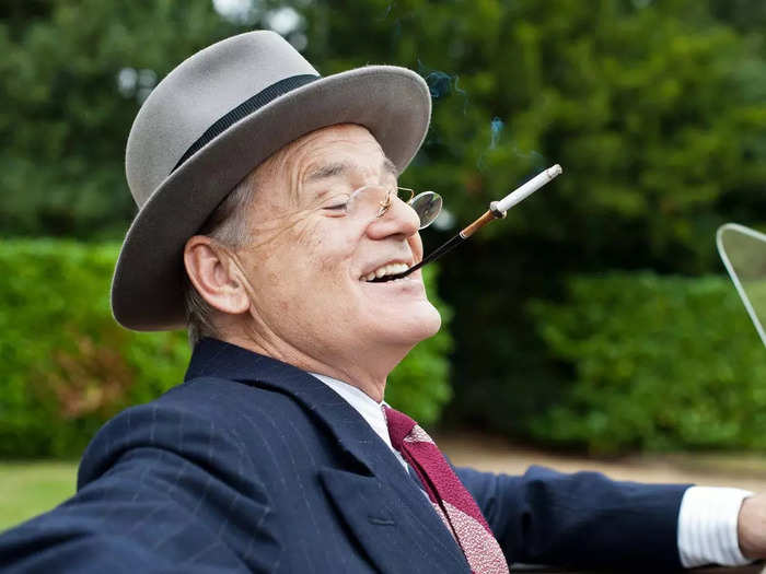 Bill Murray played President Franklin Delano Roosevelt in "Hyde Park on Hudson" in 2012.