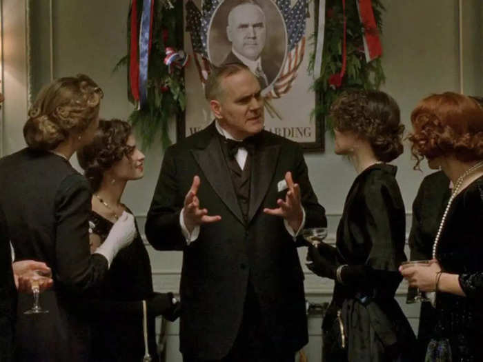 Malachy Cleary played the 29th president, Warren G. Harding, in an episode of "Boardwalk Empire."