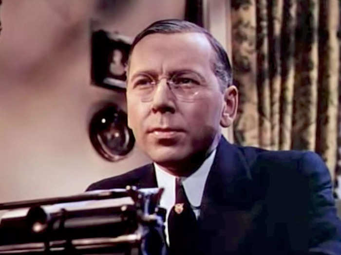 Alexander Knox played President Woodrow Wilson in 1944