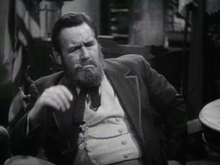 Joseph Crehan played President Ulysses S. Grant nine times. Here he is in 1939