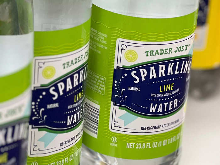 Trader Joe’s sparkling water is the perfect summer pick-me-up.