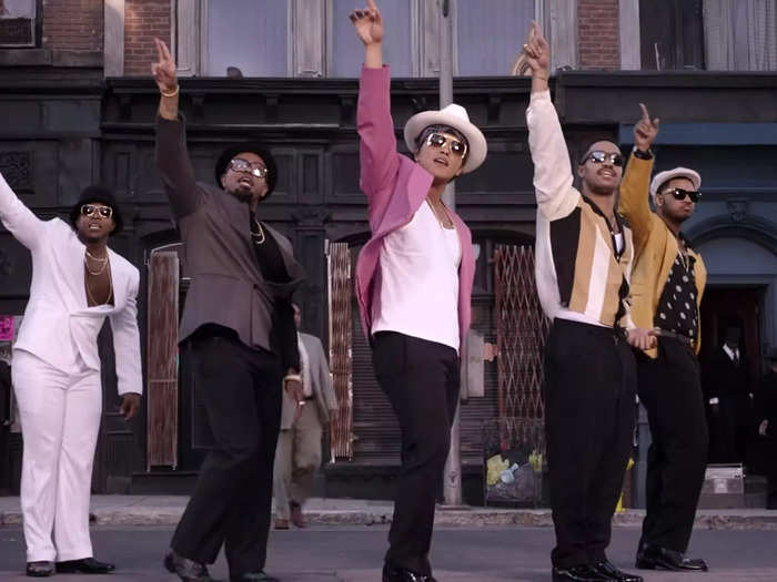 "Uptown Funk" by Mark Ronson and Bruno Mars is an irresistible banger that doesn