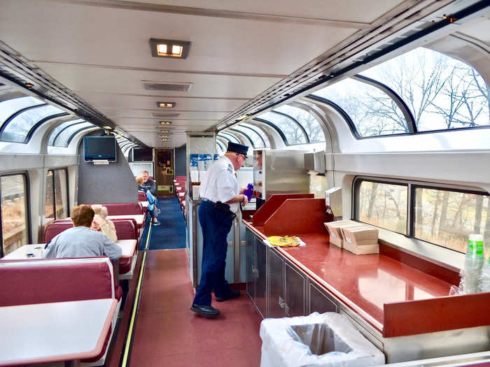 Many Amtrak trains offer scenic views of some of the country