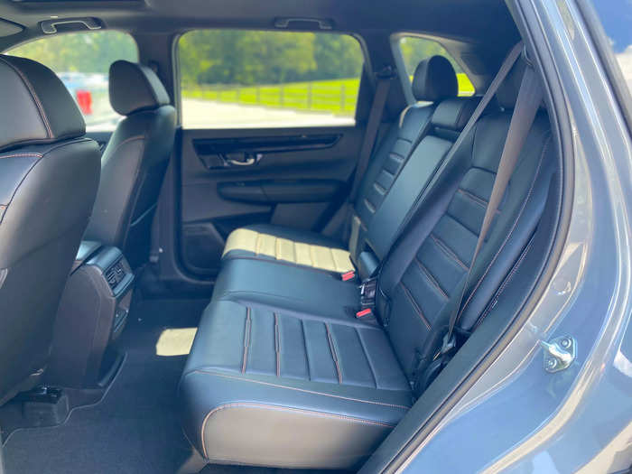 The CR-V has 41 inches of second-row legroom.