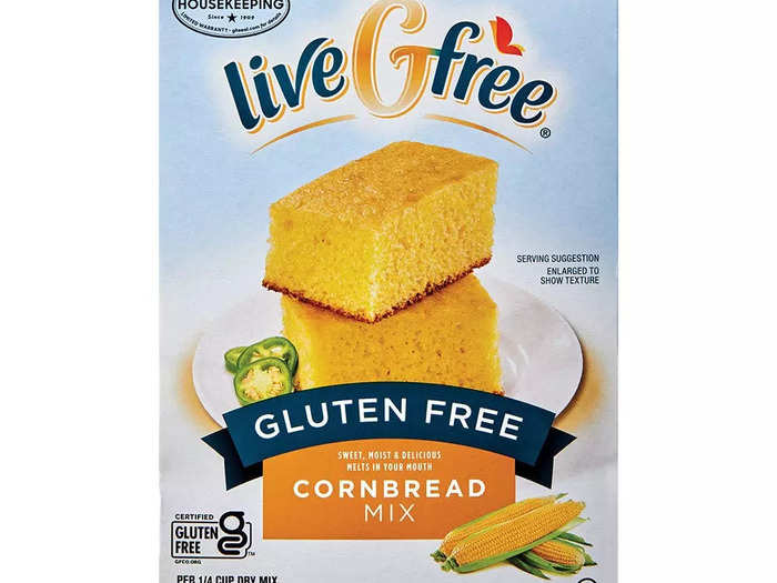 Use liveGfree gluten-free biscuit or cornbread mixes to create the perfect pairing for soups. 