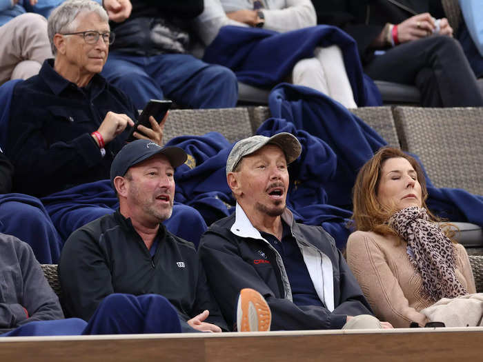 Ellison, an avid tennis fan himself, bought the Malibu Racquet Club for $6.9 million in 2007.