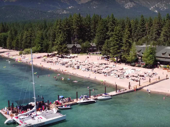 Ellison has a number of properties in Incline Village, Nevada, an affluent neighborhood on Lake Tahoe